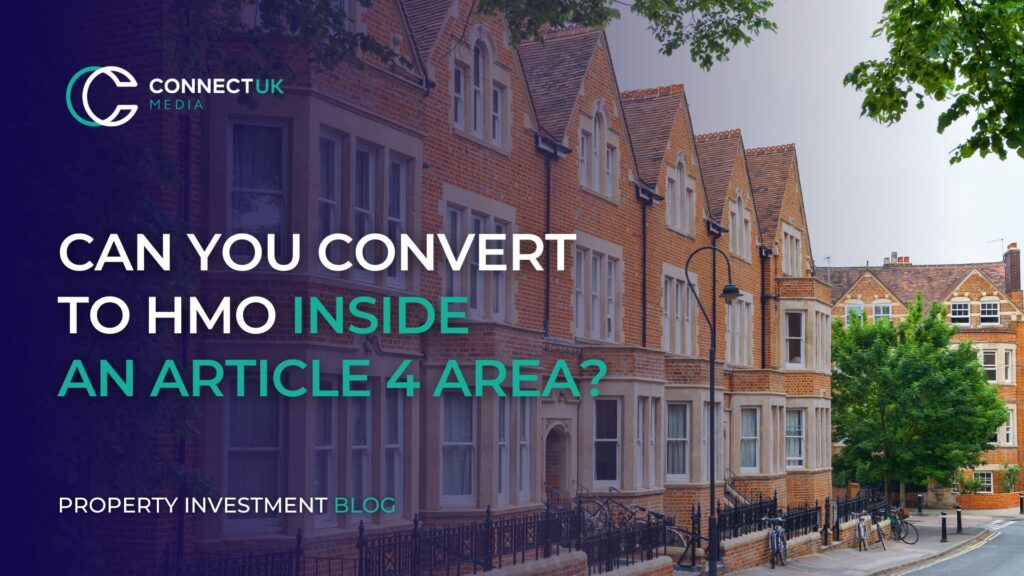 Can You Create an HMO Inside of an Article 4 Direction? 1 Create an HMO